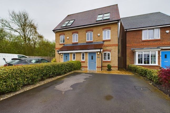 Thumbnail Semi-detached house for sale in Ever Ready Crescent, Dawley, Telford, Shropshire.