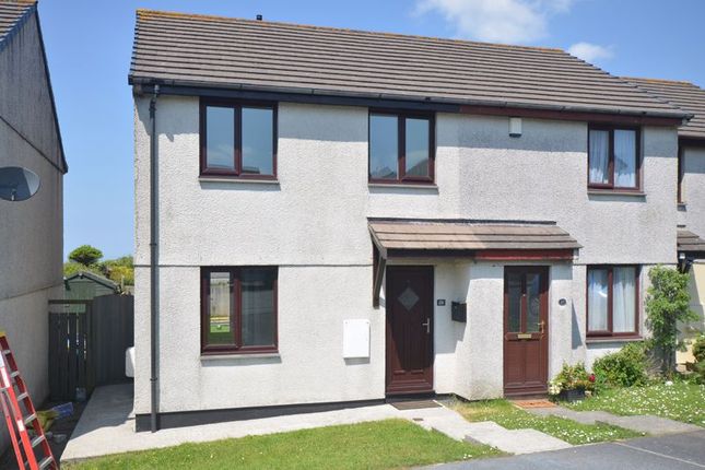 Thumbnail Semi-detached house for sale in Knights Way, Mount Ambrose, Redruth
