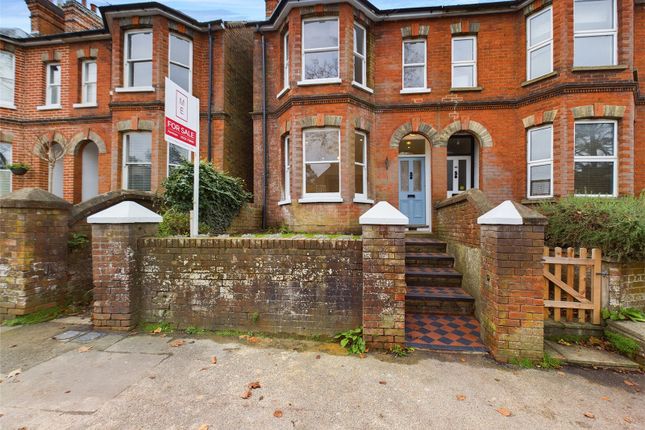 Thumbnail Semi-detached house for sale in Tilford Road, Farnham, Surrey