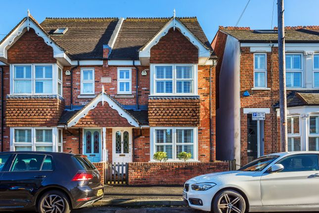 Semi-detached house for sale in Elmgrove Road, Weybridge, Surrey