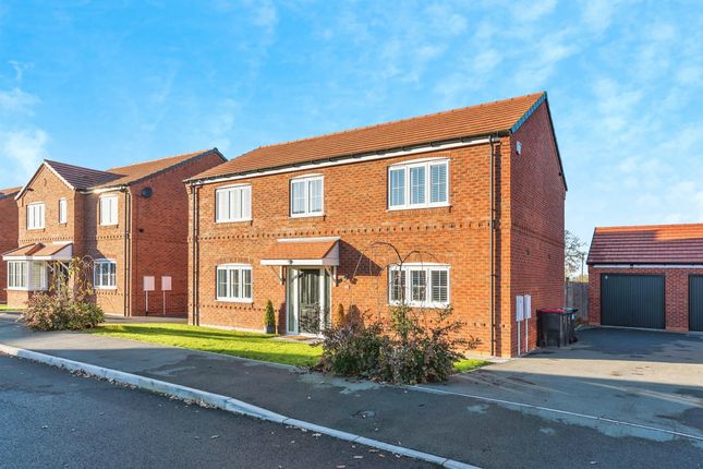 Thumbnail Detached house for sale in Brookfields Close, Wood End, Atherstone