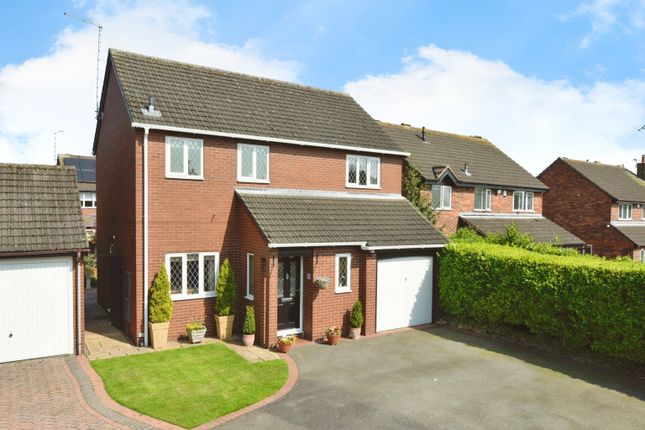 Thumbnail Detached house for sale in Arley Close, Alsager, Stoke-On-Trent, Cheshire