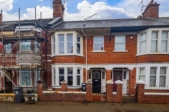 Thumbnail Terraced house to rent in Hunter Street, Cardiff