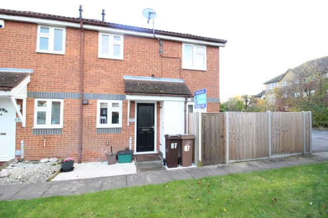 Thumbnail End terrace house to rent in Cotswold Way, Worcester Park