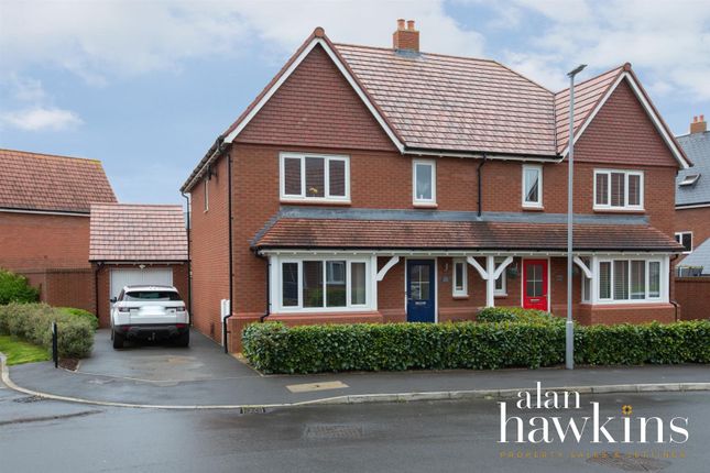 Thumbnail Semi-detached house for sale in Mackmurdo Avenue, Tadpole Garden Village, Swindon 2