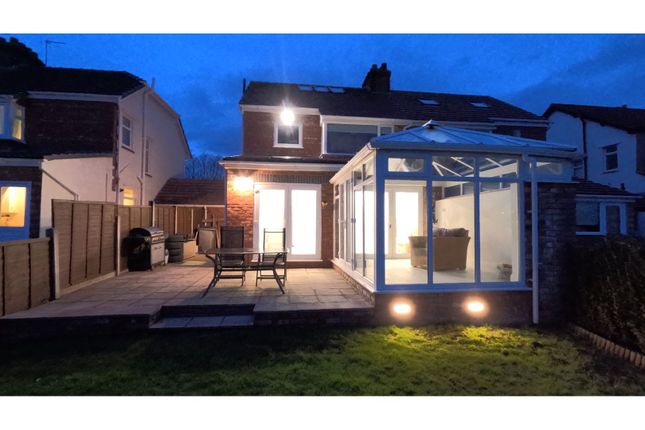 Semi-detached house for sale in Acton Lane, Wirral
