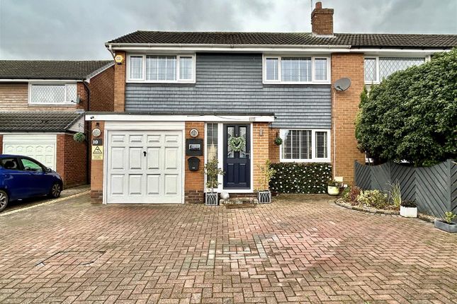 Semi-detached house for sale in Long Meadow Court, Garforth, Leeds