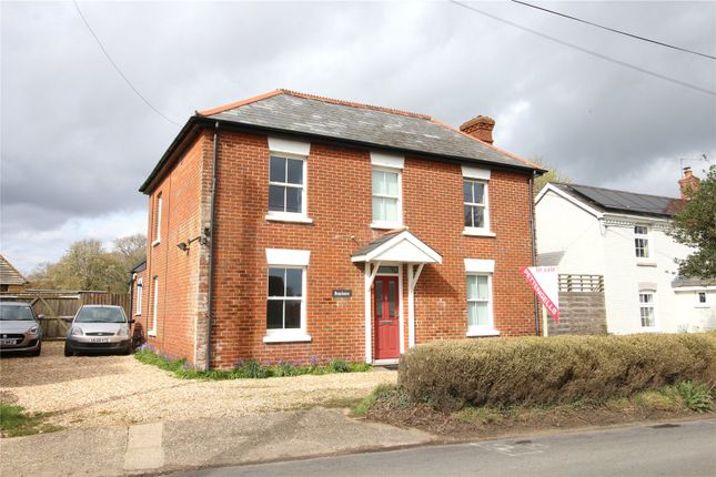 Thumbnail Detached house for sale in Bashley Cross Road, Bashley, New Milton, Hampshire