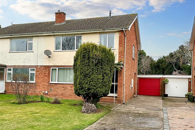 Thumbnail Semi-detached house for sale in Park Close, Hereford