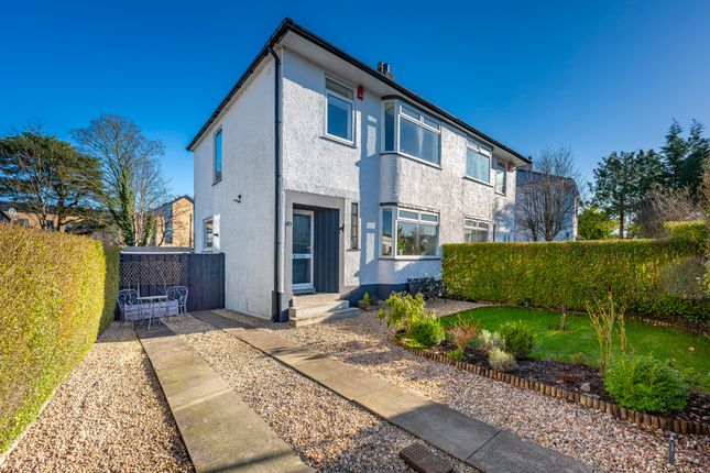 Thumbnail Semi-detached house for sale in Brooklea Drive, Giffnock, Glasgow