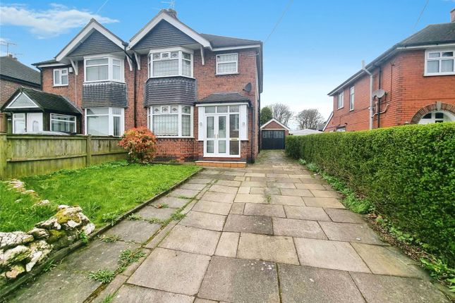 Thumbnail Semi-detached house to rent in Sandon Road, Stoke-On-Trent, Staffordshire