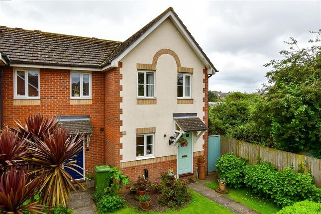 Thumbnail End terrace house for sale in Peregrine Close, Hythe, Kent