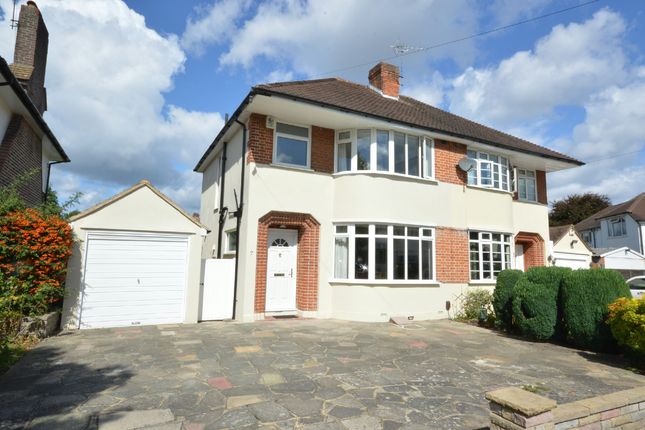Thumbnail Semi-detached house to rent in Sterry Drive, Ewell, Surrey