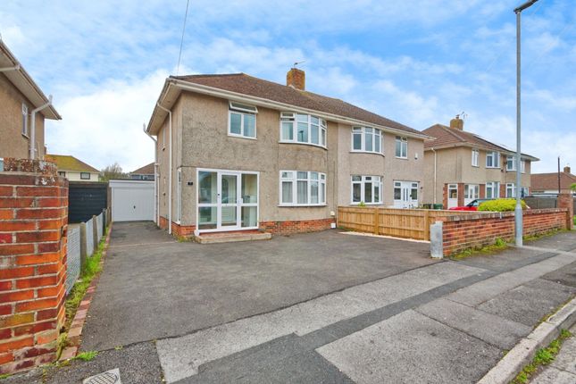 Thumbnail Semi-detached house for sale in Newbourne Road, Weston-Super-Mare