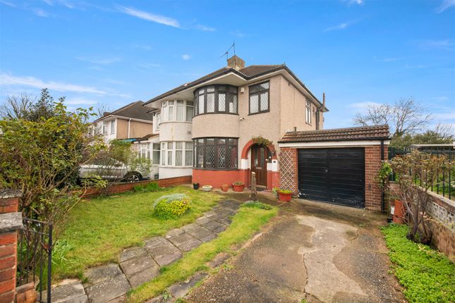 Thumbnail Semi-detached house for sale in Croyde Avenue, Hayes