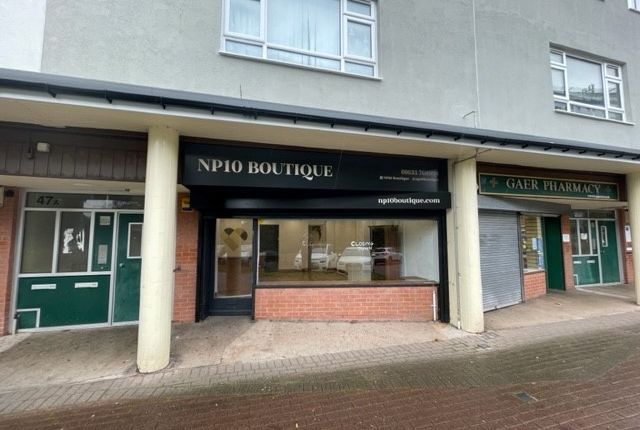 Retail premises to let in Gaer Road, Newport