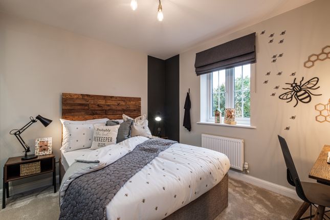 Double Bedroom Decorated With Bee Theme