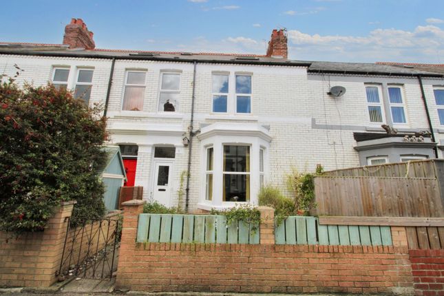 Thumbnail Terraced house for sale in Warkworth Avenue, Whitley Bay