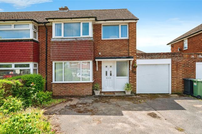 Semi-detached house for sale in Lockington Crescent, Dunstable, Bedfordshire