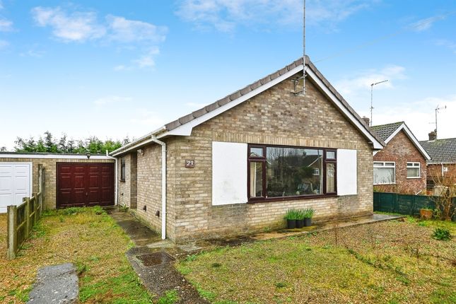 Thumbnail Detached bungalow for sale in Orchard Road, Wiggenhall St. Germans, King's Lynn