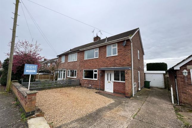 Thumbnail Semi-detached house for sale in Andrew Avenue, Cosby, Leicester