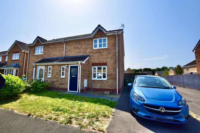 Thumbnail Semi-detached house for sale in Blackthorn Court, Llanharry, Pontyclun