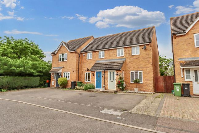 Thumbnail End terrace house for sale in Galt Close, Wickford