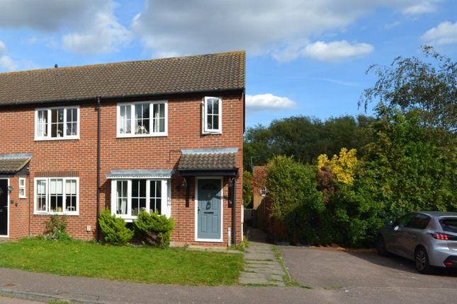 Thumbnail End terrace house to rent in Mill Close, Buntingford