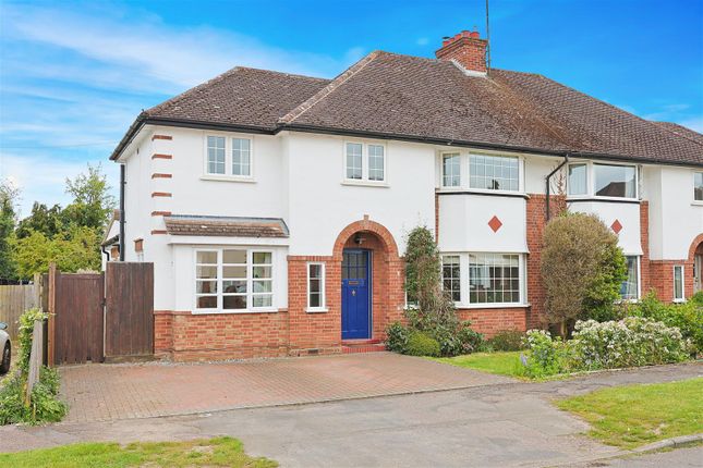 Thumbnail Semi-detached house for sale in St. Margarets Road, Girton, Cambridge