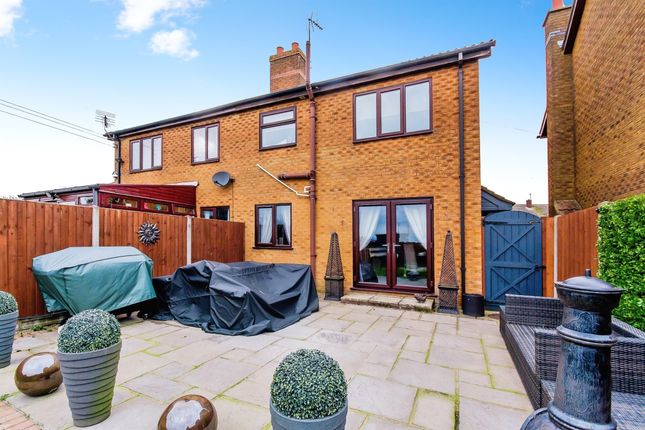 Semi-detached house for sale in Roman Bank, Holbeach, Spalding
