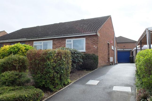 Thumbnail Semi-detached bungalow for sale in 60 Oakland Drive, Ledbury, Herefordshire