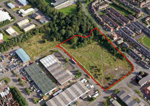 Land to let in Bowburn South Industrial Estate, Durham