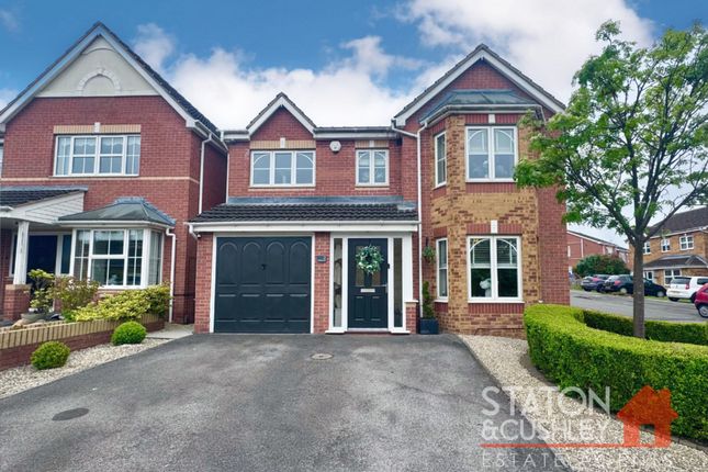 Thumbnail Detached house for sale in Stone Leigh Close, Mansfield