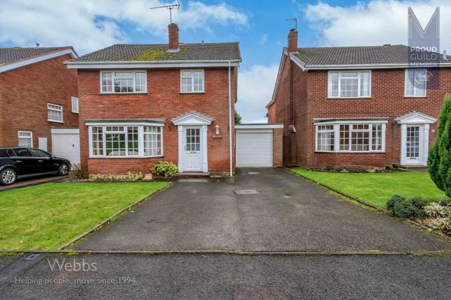 Detached house for sale in St. Lukes Close, Cannock