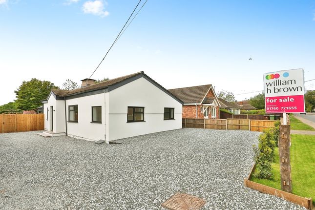 Thumbnail Detached bungalow for sale in Hale Road, Necton, Swaffham