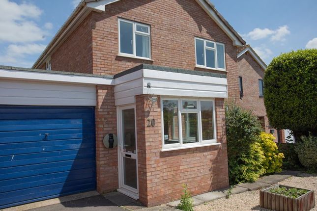 Link-detached house for sale in Huntham Close, Stoke St. Gregory, Taunton