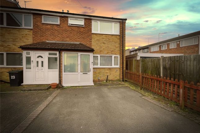 Thumbnail End terrace house for sale in Joseph Luckman Road, Bedworth, Warwickshire