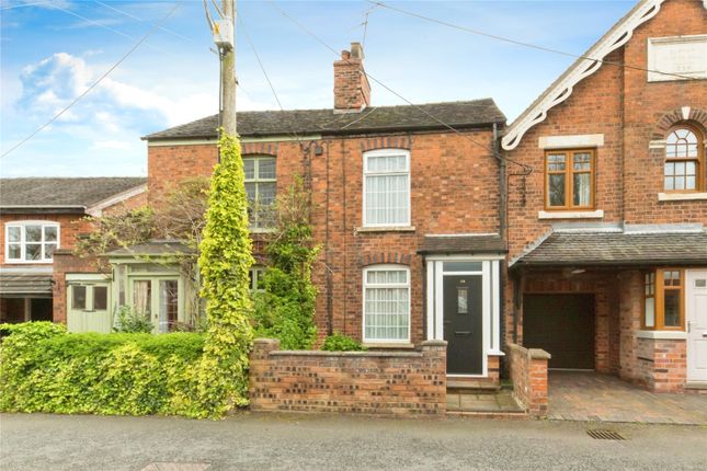 Thumbnail Terraced house for sale in Waterloo Road, Haslington, Crewe, Cheshire