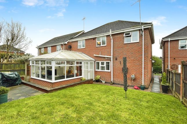 Detached house for sale in Glebe Gardens, Cheadle, Staffordshire