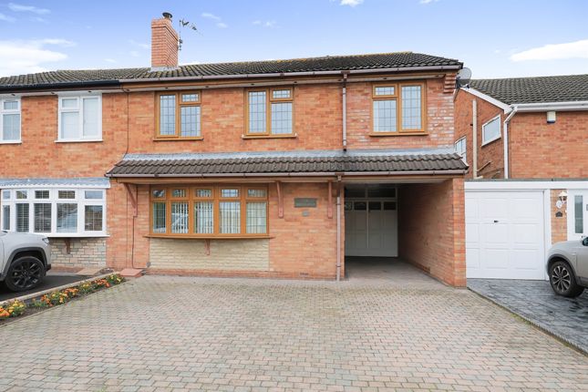 Thumbnail Semi-detached house for sale in Brook Close, Coven, Wolverhampton