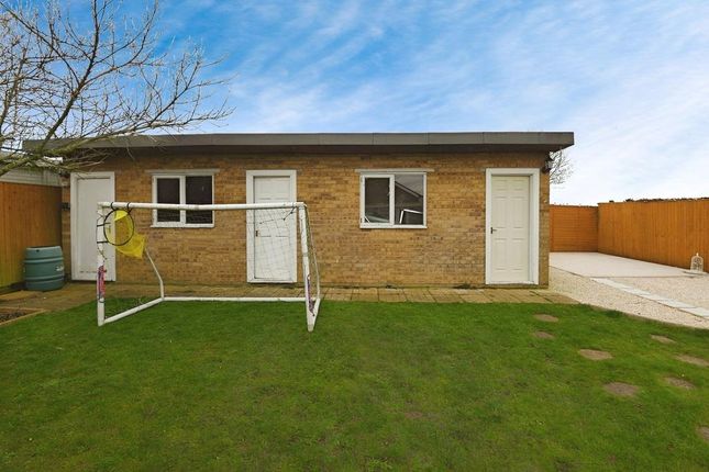 Detached bungalow for sale in Back Road, Murrow, Wisbech, Cambridgeshire