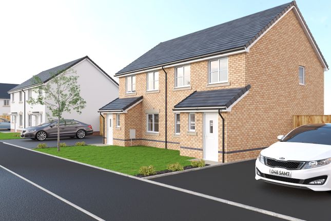Thumbnail Semi-detached house for sale in The Ogmore, Hawtin Meadows, Pontllanfraith, Blackwood, Caerphilly