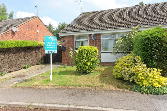 Thumbnail Semi-detached bungalow for sale in Derwent Walk, Oadby, Leicester