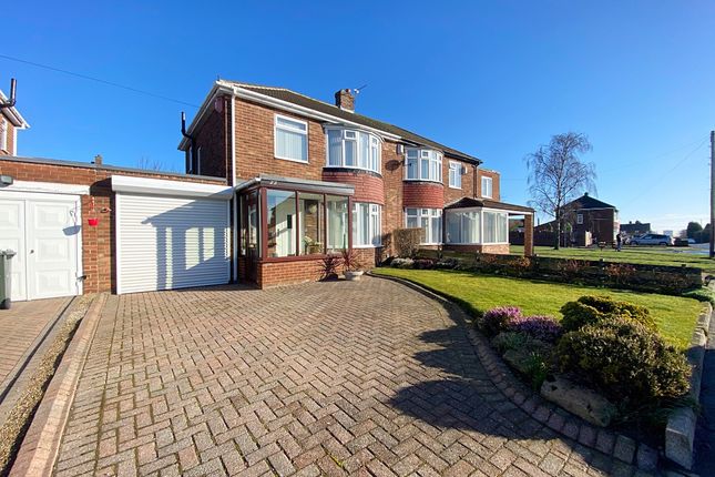 Thumbnail Semi-detached house for sale in Langdon Road, Newcastle Upon Tyne