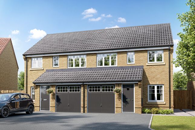 Thumbnail Semi-detached house for sale in "The Piccadilly" at Burwell Road, Exning, Newmarket