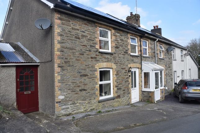 Thumbnail End terrace house for sale in Aberarad, Newcastle Emlyn