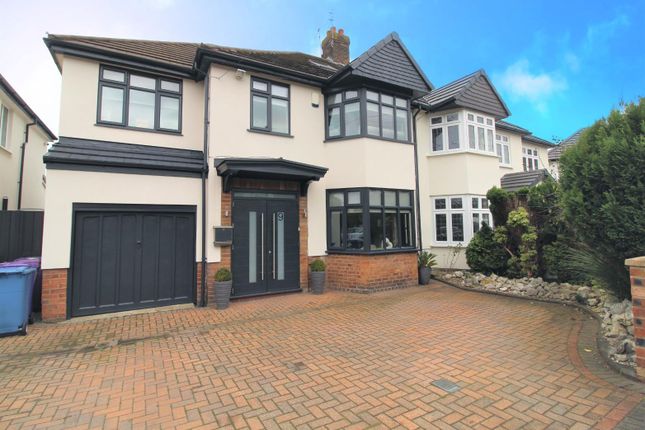 Thumbnail Semi-detached house for sale in Lynton Green, Woolton, Liverpool