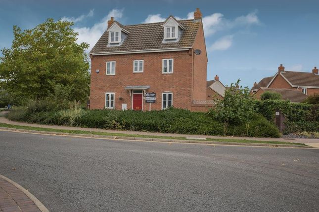 Thumbnail Detached house for sale in Saunders Close, Sugar Way, Peterborough
