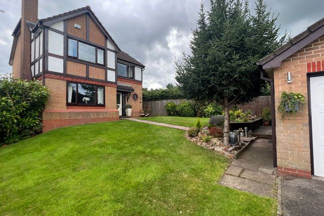 Thumbnail Detached house for sale in Chaucer Close, Ewloe, Deeside