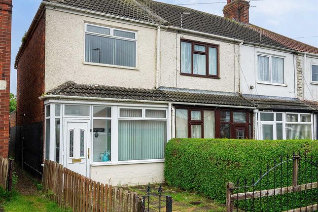 Thumbnail End terrace house for sale in Hollym Road, Withernsea